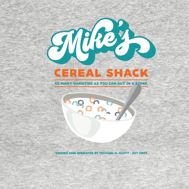 Mike's Cereal Shack by Cat Bone Design